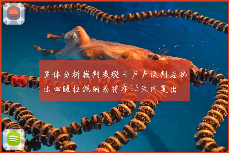 罗体分析裁判表现卡卢卢误判后执法回暖拉佩纳或将在15天内复出